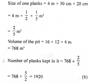 ML Aggarwal Class 9 Solutions for ICSE Maths Chapter 16 Mensuration mul Q24.1