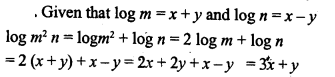 ML Aggarwal Class 9 Solutions for ICSE Maths Chapter 9 Logarithms 9.2 Q15.1
