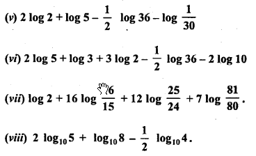 ML Aggarwal Class 9 Solutions for ICSE Maths Chapter 9 Logarithms 9.2 Q2.2