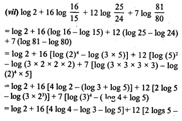 ML Aggarwal Class 9 Solutions for ICSE Maths Chapter 9 Logarithms 9.2 Q2.5