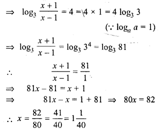 ML Aggarwal Class 9 Solutions for ICSE Maths Chapter 9 Logarithms 9.2 Q23.2