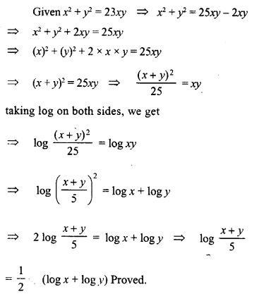 ML Aggarwal Class 9 Solutions for ICSE Maths Chapter 9 Logarithms 9.2 Q26.2