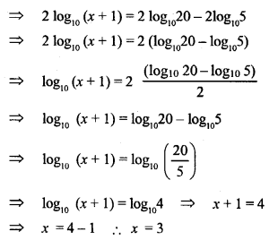 ML Aggarwal Class 9 Solutions for ICSE Maths Chapter 9 Logarithms 9.2 Q27.2