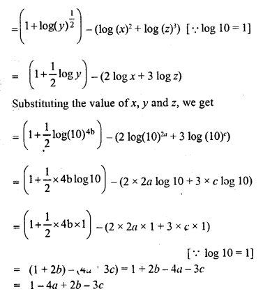 ML Aggarwal Class 9 Solutions for ICSE Maths Chapter 9 Logarithms 9.2 Q5.3