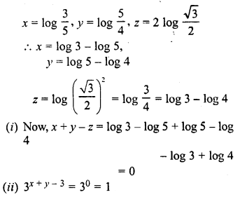 ML Aggarwal Class 9 Solutions for ICSE Maths Chapter 9 Logarithms 9.2 Q8.2