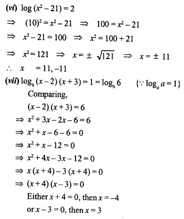ML Aggarwal Class 9 Solutions for ICSE Maths Chapter 9 Logarithms 9.2 ch Q7.4