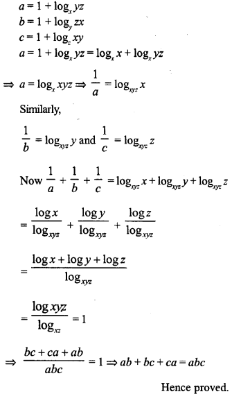 ML Aggarwal Class 9 Solutions for ICSE Maths Chapter 9 Logarithms 9.2 ch Q9.1