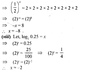 ML Aggarwal Class 9 Solutions for ICSE Maths Chapter 9 Logarithms Q3.2