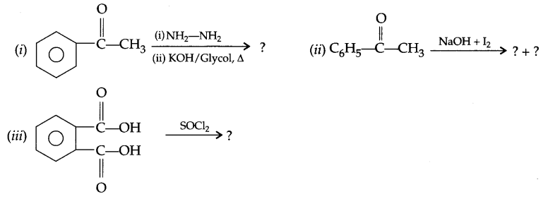 CBSE Sample Papers for Class 12 Chemistry Paper 5 Q.16.1