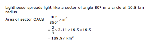 NCERT Solutions for Class 10 Maths Chapter 12 Areas Related to Circles ex 12.2 12s