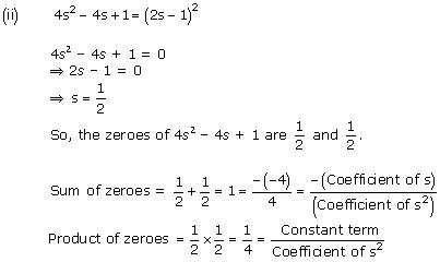 NCERT Solutions for Class 10 Maths Chapter 2 Polynomials 4