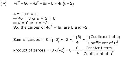 NCERT Solutions for Class 10 Maths Chapter 2 Polynomials 6