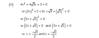 NCERT Solutions for Class 10 Maths Chapter 4 Quadratic Equations 15