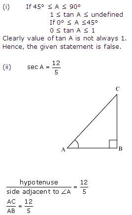 NCERT Solutions for Class 10 Maths Chapter 8 Introduction to Trigonometry 14