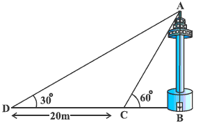 NCERT Solutions for Class 10 Maths Chapter 9 Some Applications of Trigonometry 16