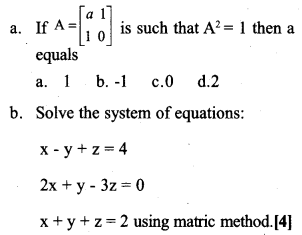 Plus Two Maths Previous Year Question Paper March 2017 Q4