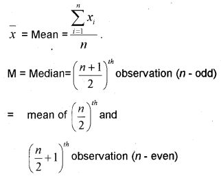 Plus One Maths Notes Chapter 15 Statistics 2