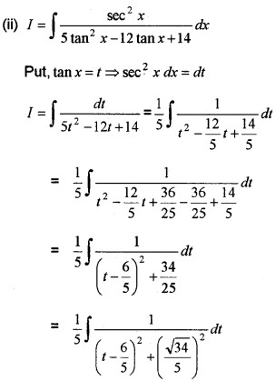 Plus Two Maths Chapter Wise Questions and Answers Chapter 7 Integrals 6M Q7.2