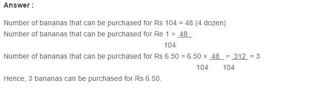 Ratio Proportion and Unitary Method RS Aggarwal Class 6 Maths Solutions Ex 10C 10.1