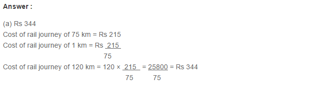 Ratio Proportion and Unitary Method RS Aggarwal Class 6 Maths Solutions Ex 10D 22.1