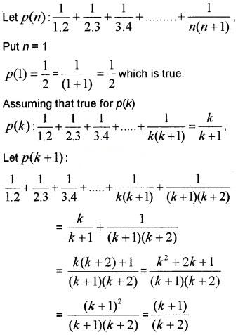 Plus One Maths Chapter Wise Questions and Answers Chapter 4 Principle of Mathematical Induction 4M Q1.1