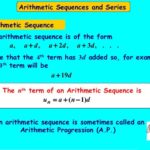 Arithmetic Sequences and Series 1