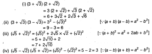 NCERT Solutions for Class 9 Maths Chapter 1 Number Systems Ex 1.5.3