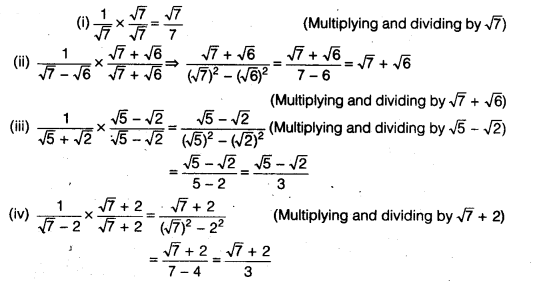 NCERT Solutions for Class 9 Maths Chapter 1 Number Systems Ex 1.5.6