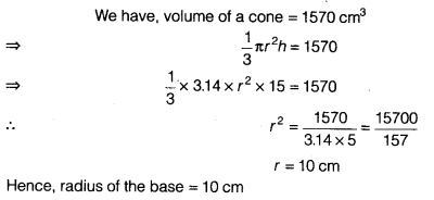 NCERT Solutions for Class 9 Maths Chapter 13 Surface Areas and Volumes Ex 13.7.3