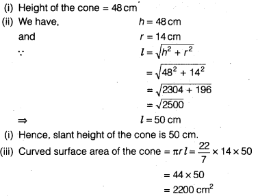 NCERT Solutions for Class 9 Maths Chapter 13 Surface Areas and Volumes Ex 13.7.7