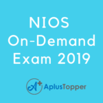 NIO On Demand Exam 2019