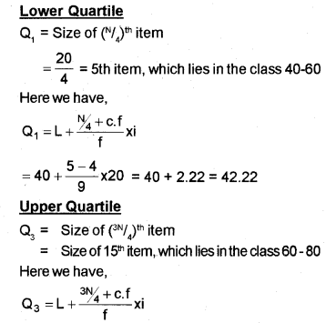 Plus One Economics Chapter Wise Questions and Answers Chapter 15 Measures of Central Tendency 8M Q2.1