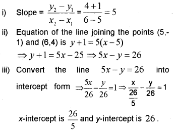 Plus One Maths Chapter Wise Previous Questions Chapter 10 Straight Lines 16