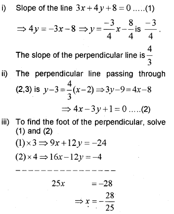 Plus One Maths Chapter Wise Previous Questions Chapter 10 Straight Lines 27
