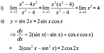 Plus One Maths Chapter Wise Previous Questions Chapter 13 Limits and Derivatives 26