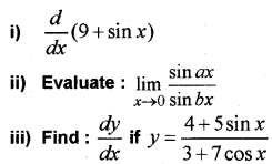 Plus One Maths Chapter Wise Previous Questions Chapter 13 Limits and Derivatives 56