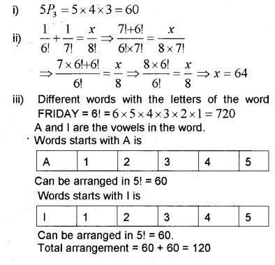 Plus One Maths Chapter Wise Previous Questions Chapter 7 Permutation and Combinations 28