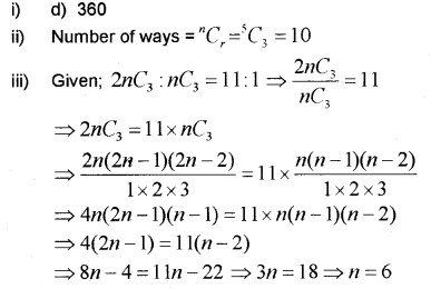 Plus One Maths Chapter Wise Previous Questions Chapter 7 Permutation and Combinations 43