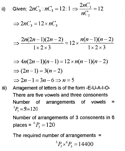 Plus One Maths Chapter Wise Previous Questions Chapter 7 Permutation and Combinations 44