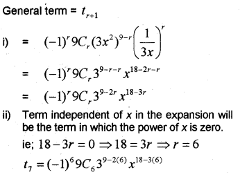 Plus One Maths Chapter Wise Previous Questions Chapter 8 Binomial Theorem 4