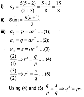 Plus One Maths Chapter Wise Previous Questions Chapter 9 Sequences and Series 12