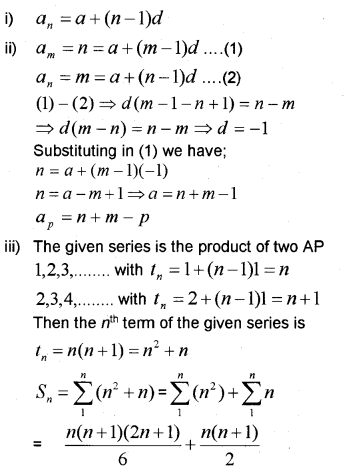Plus One Maths Chapter Wise Previous Questions Chapter 9 Sequences and Series 26