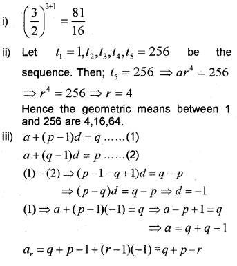 Plus One Maths Chapter Wise Previous Questions Chapter 9 Sequences and Series 30