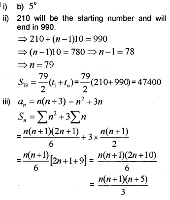Plus One Maths Chapter Wise Previous Questions Chapter 9 Sequences and Series 34