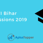 ITI Bihar Admissions 2019