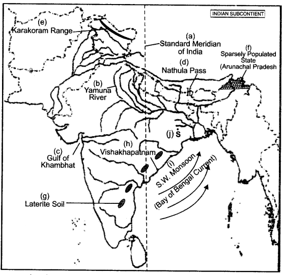 ICSE Geography Question Paper 2014 Solved for Class 10 - 1