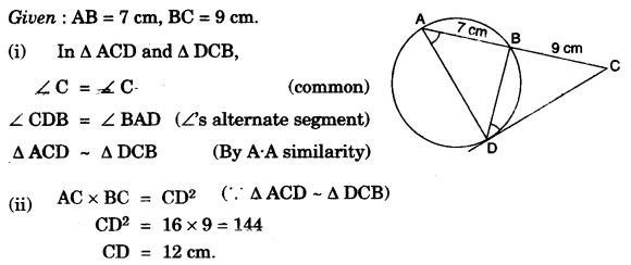 ICSE Maths Question Paper 2009 Solved for Class 10 34