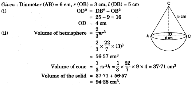 ICSE Maths Question Paper 2009 Solved for Class 10 35
