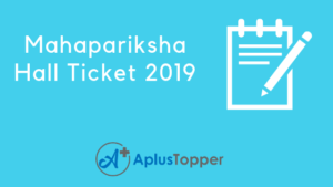 Mahapariksha Hall Ticket 2019