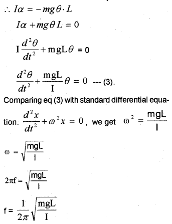 Plus One Physics Chapter Wise Previous Questions Chapter 14 Oscillations 20